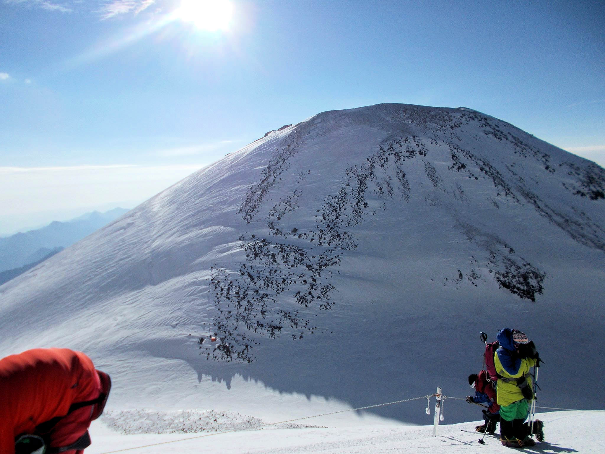 The east summit of Elbrus