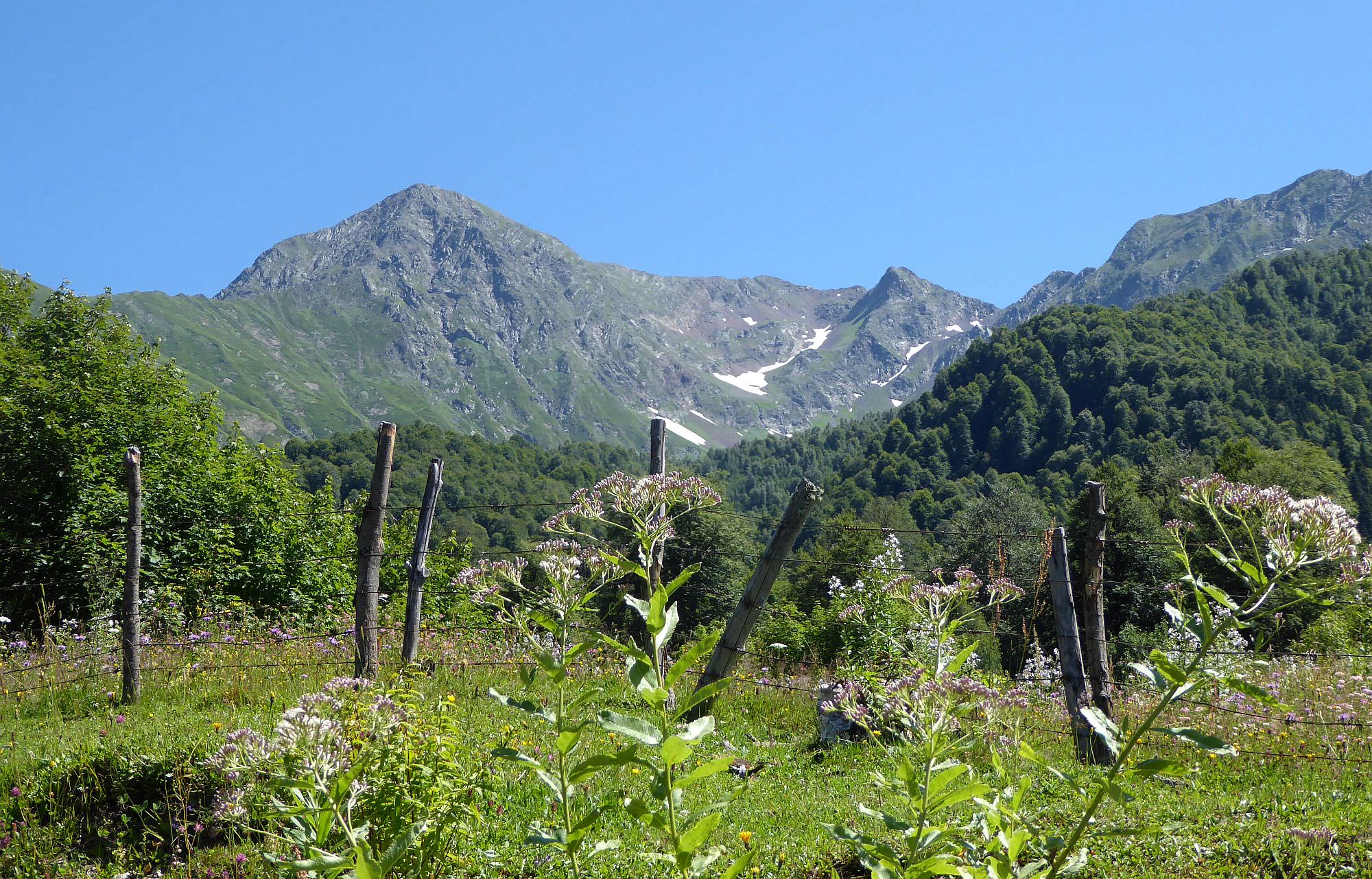 Lechkhumi mountains ahead