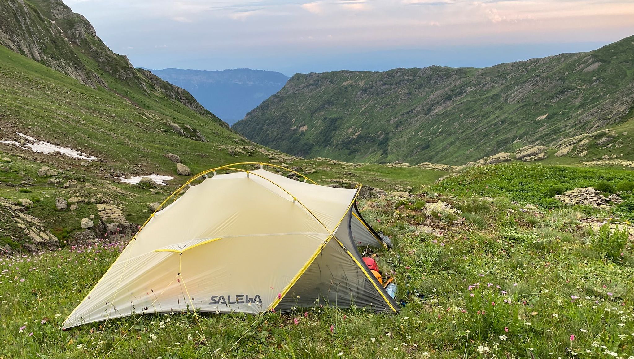 Camping in Skurchal valley