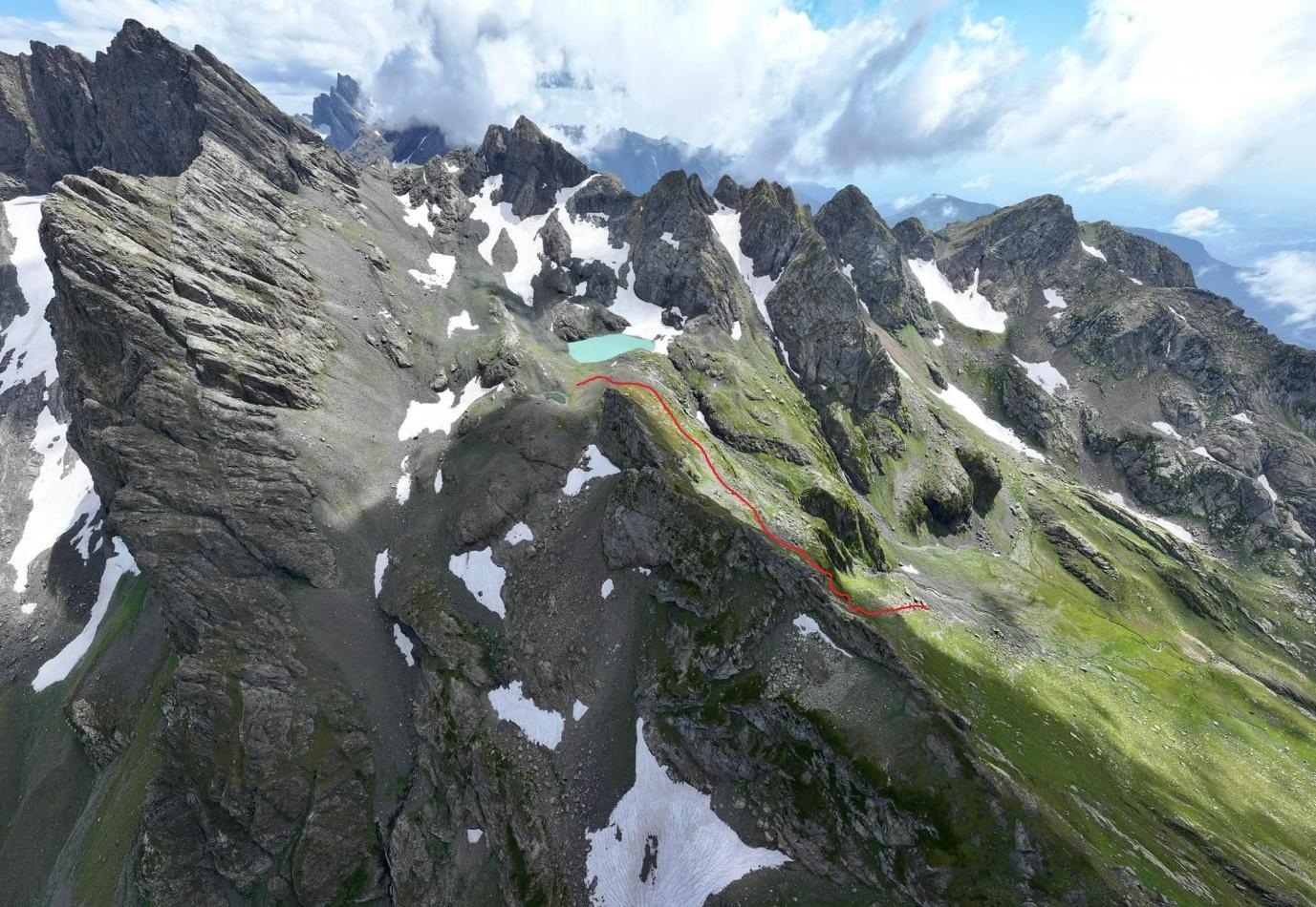Drone photo of the area by Thomas Van Hemert