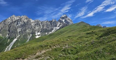 trek from Lebarde to Lentekhi