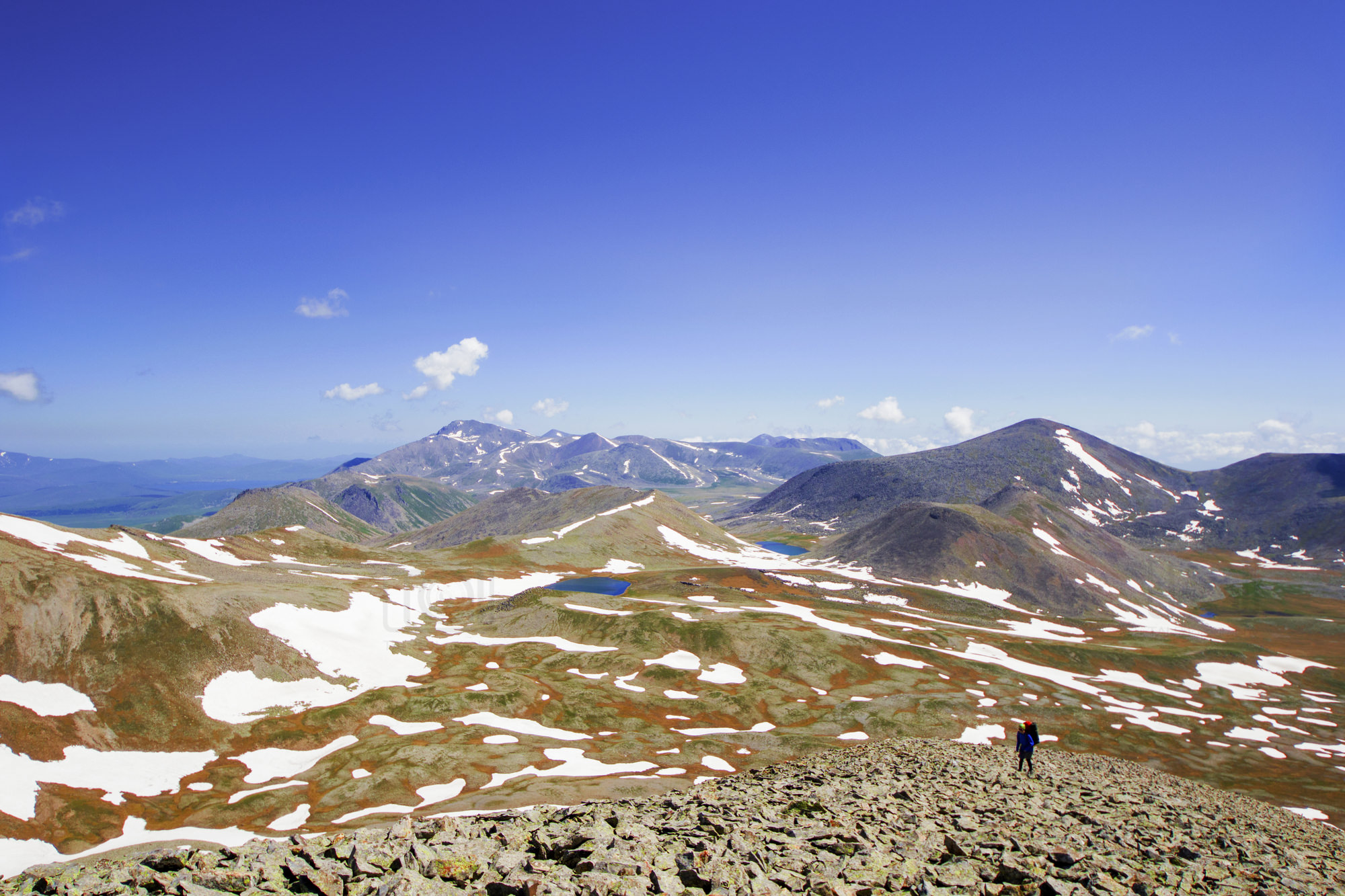Views to the north from Didi Abuli peak