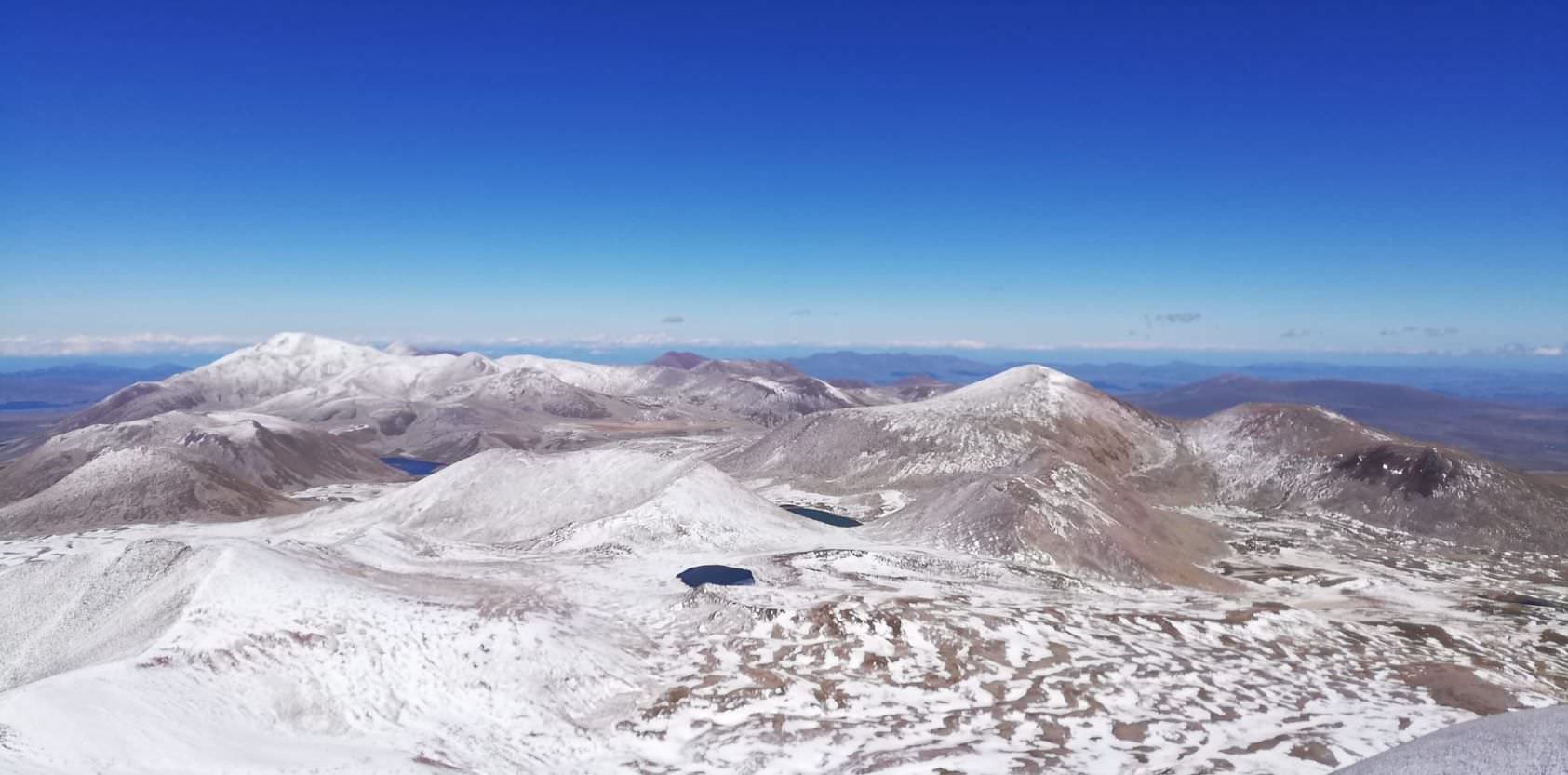 Views to the north from Didi Abuli peak