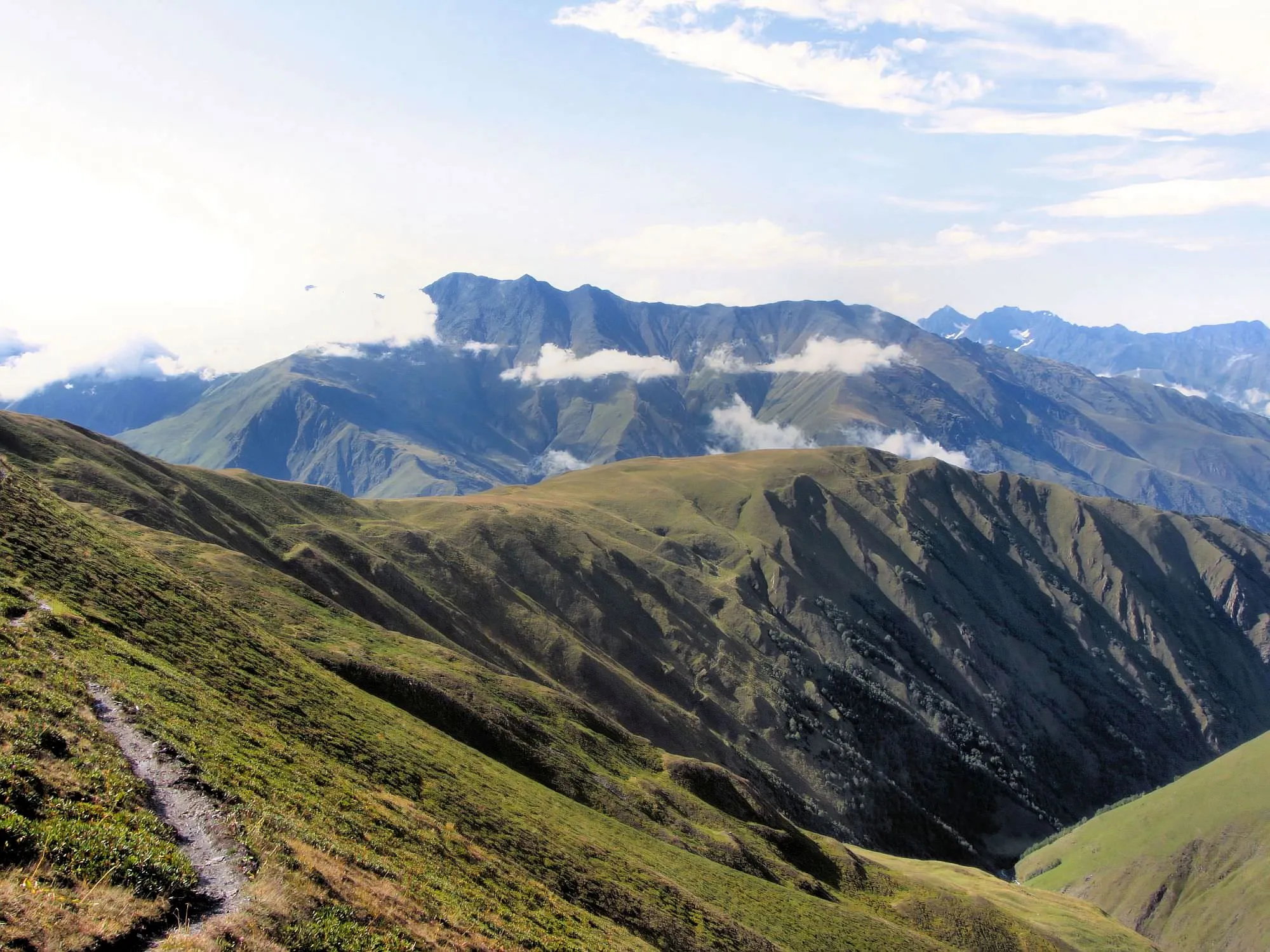 Towards Khidotani ridge