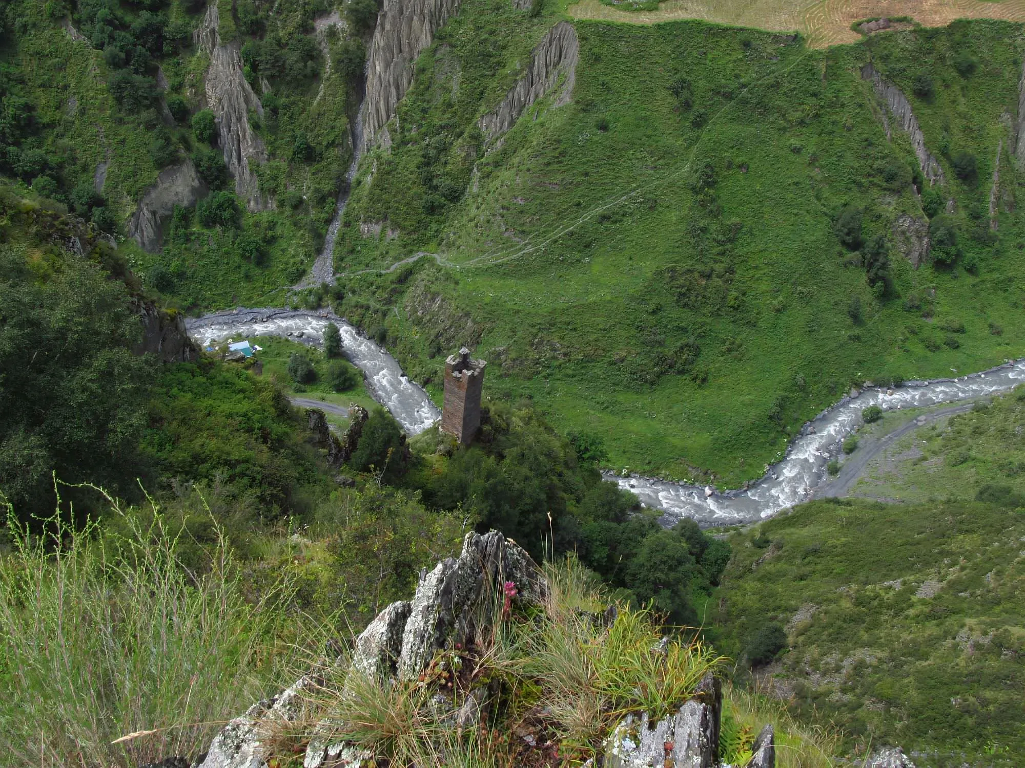 View from Mutso fortress